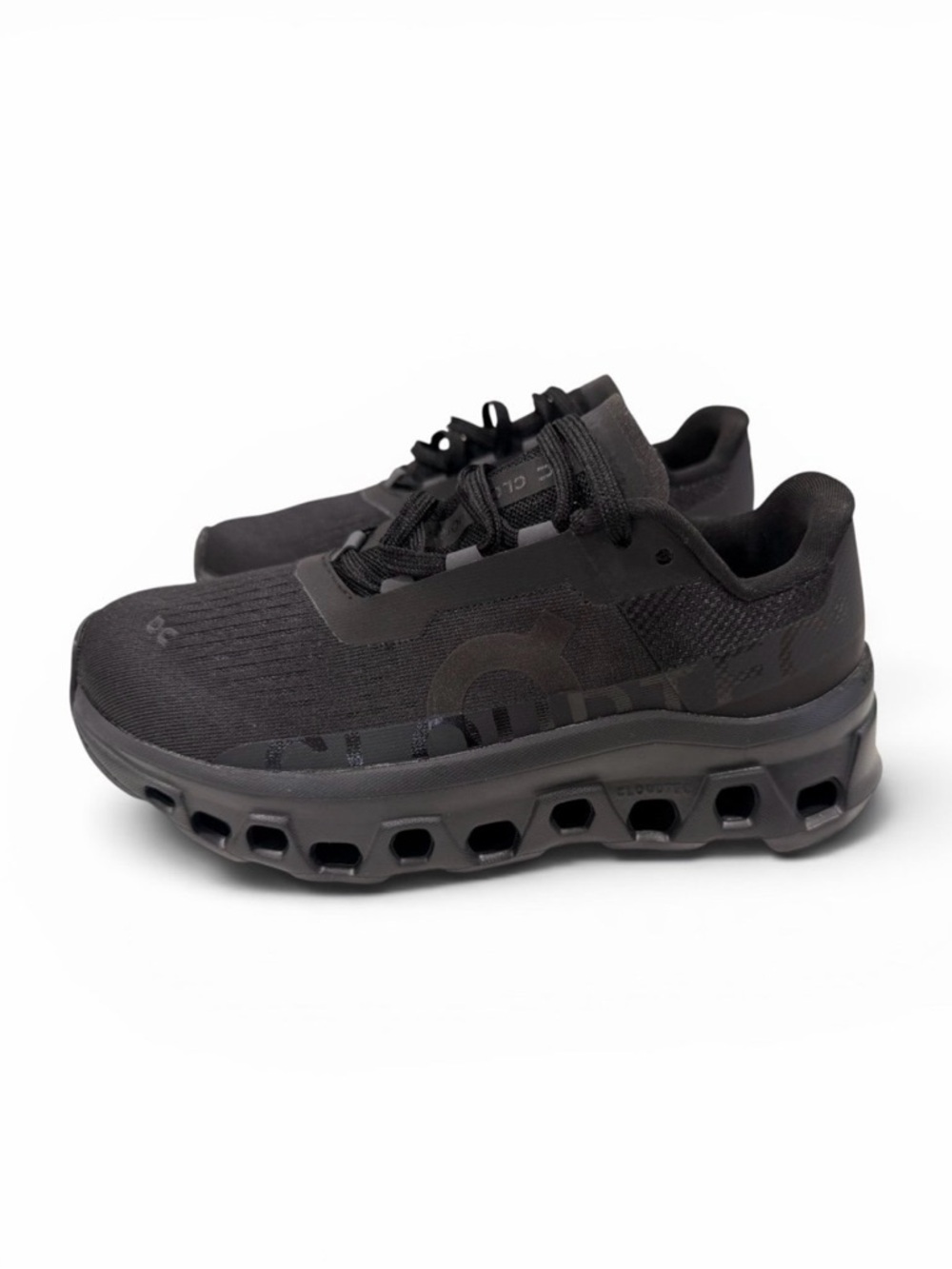 On Clouds Cloudmonater all black women size 5
